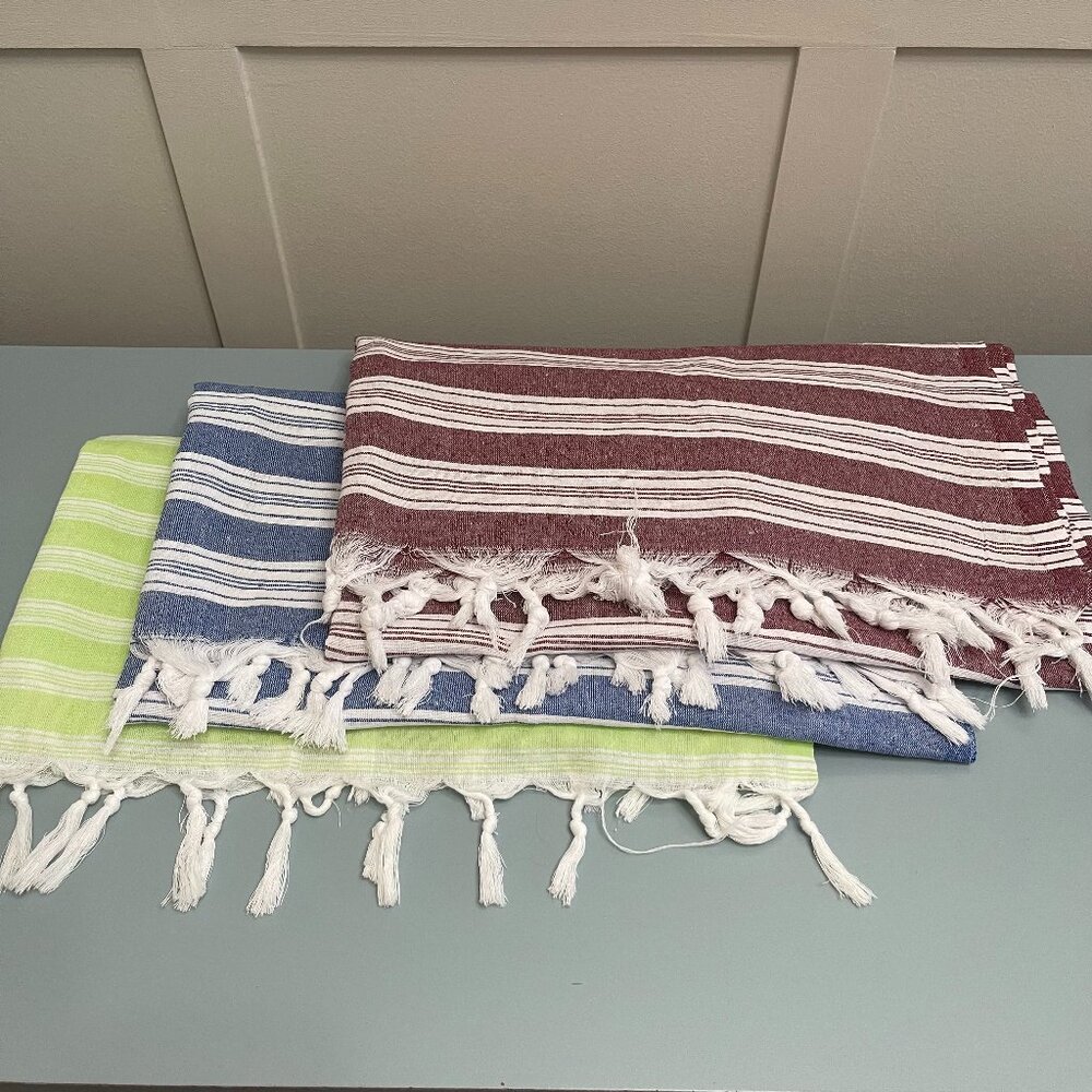 Turkish Towels | Set of 3 | Like New